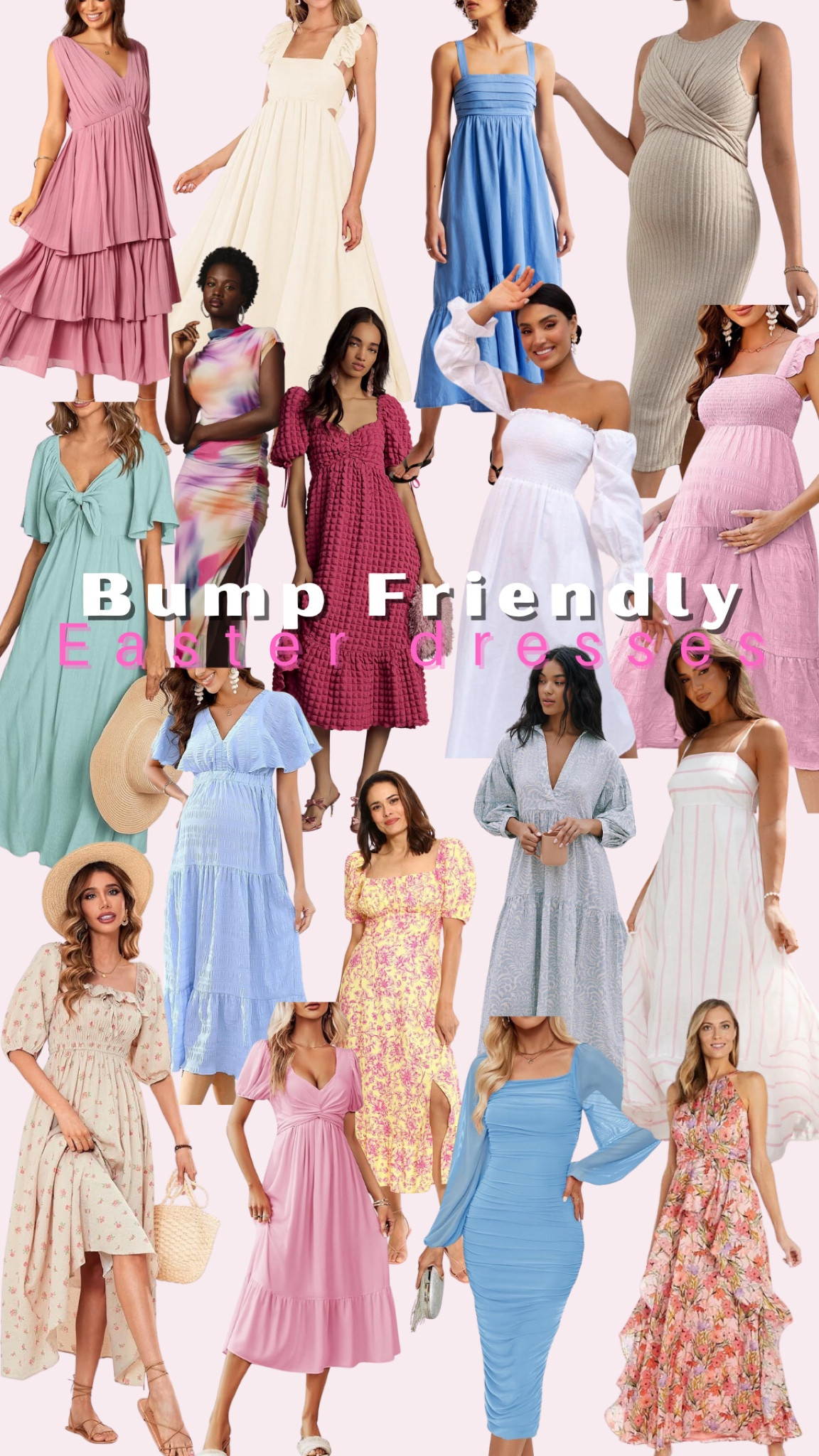 Pregnancy dresses • bump friendly • Easter dresses

#LTKbump #LTKstyletip #LTKSeasonal