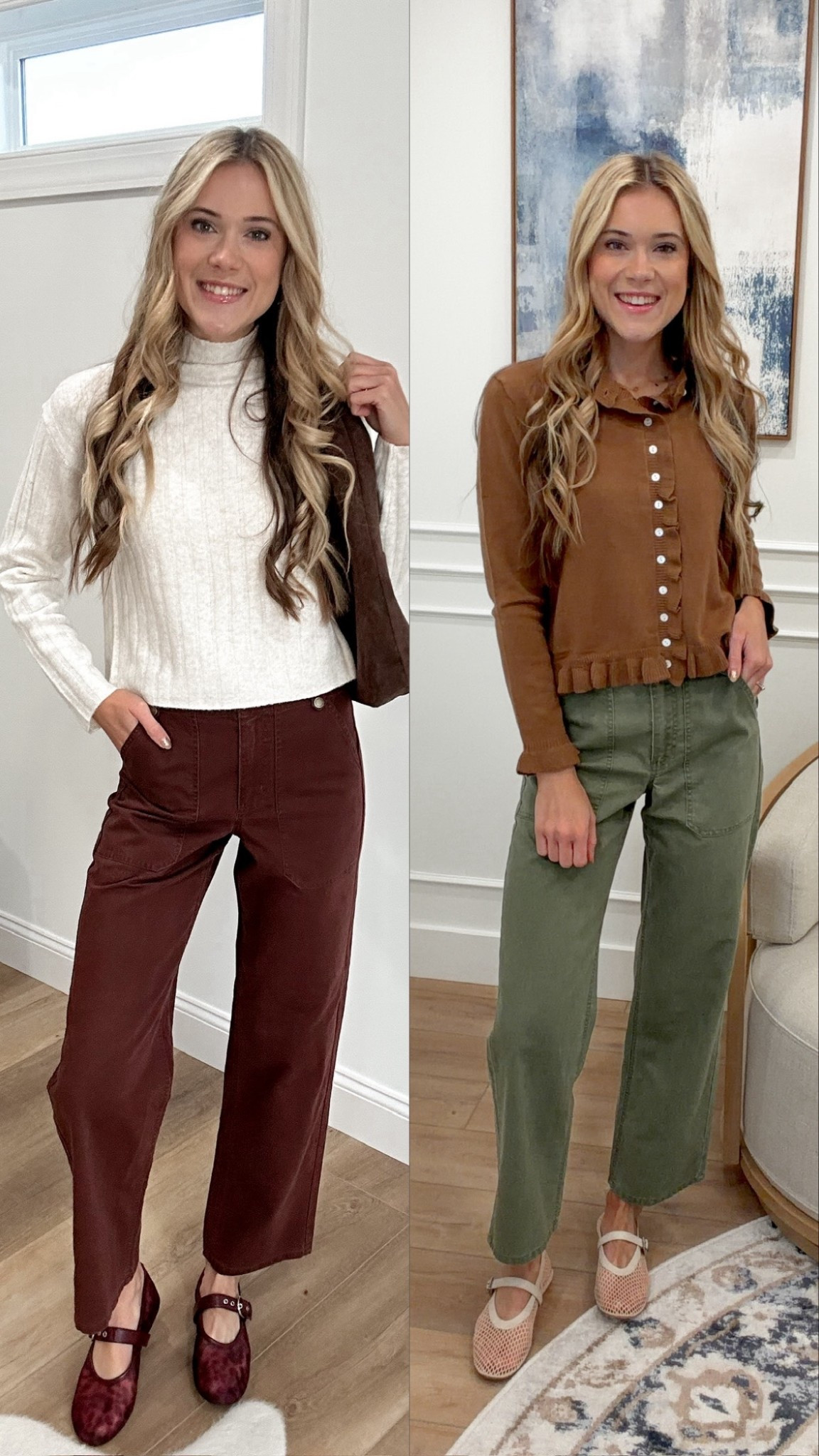 These Target pants are such a fall staple — love how easy they are to dress up or down! The perfect mix of comfort, structure, and style 🤎✨

#LTKStyleTip #LTKWorkwear #LTKSeasonal