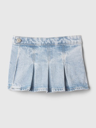 Toddler Pleated Denim Skort | Gap (US)