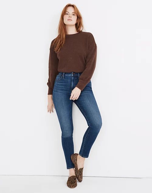 Petite Curvy High-Rise Skinny Jeans in Bradshaw Wash | Madewell