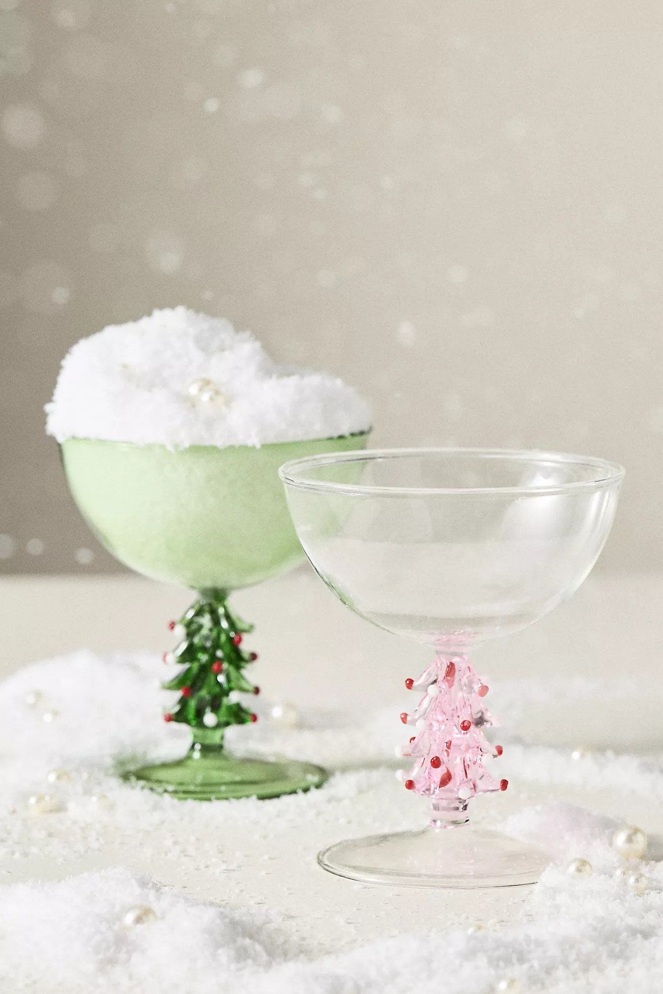 Icon Stemmed Coupe Glass | Anthropologie (US)