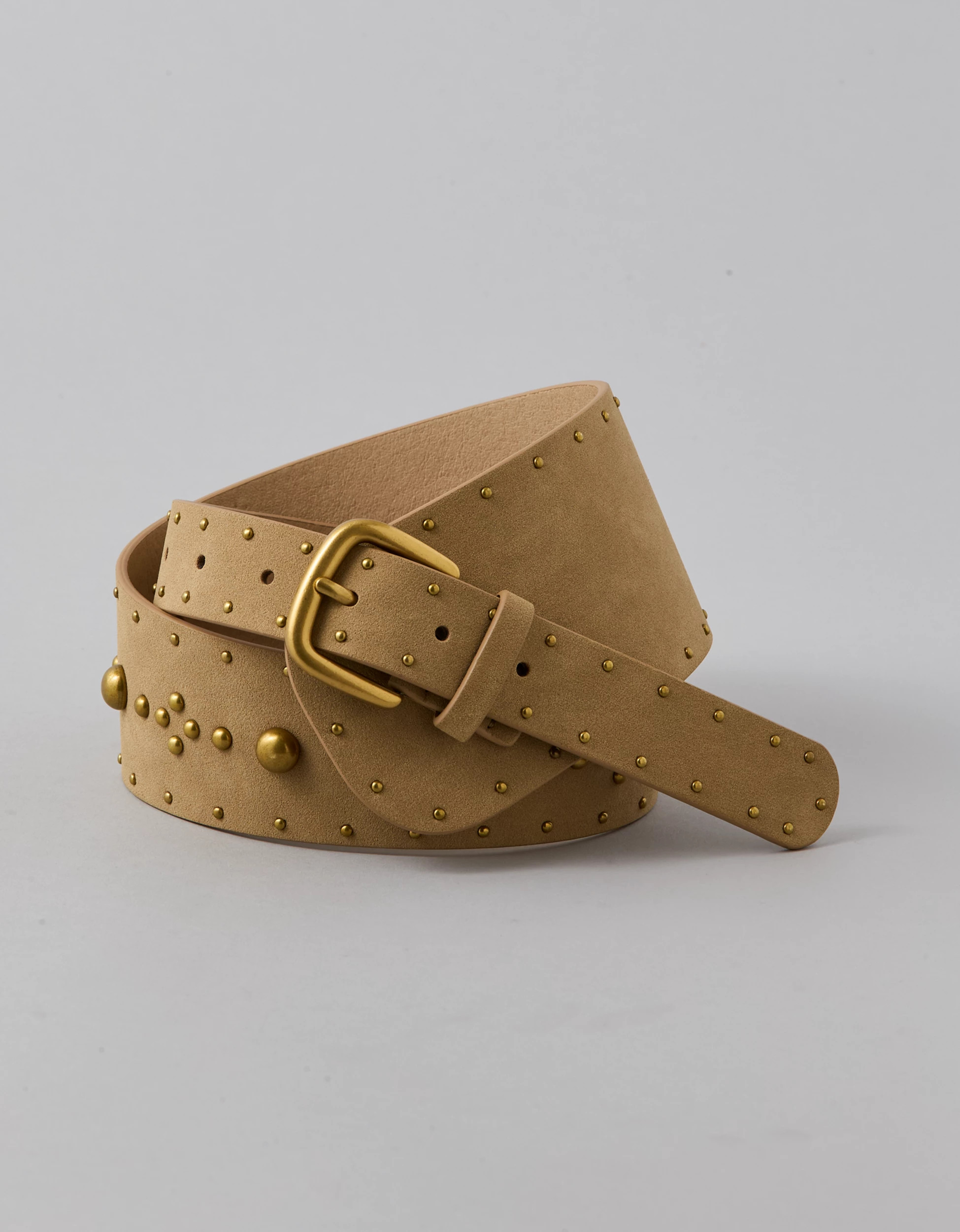 AE Wide Studded Boho Belt | American Eagle Outfitters (US & CA)
