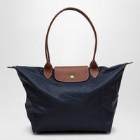 Longchamp Navy Blue Le Pliage Original L Bag | Balardi (US & Canada)