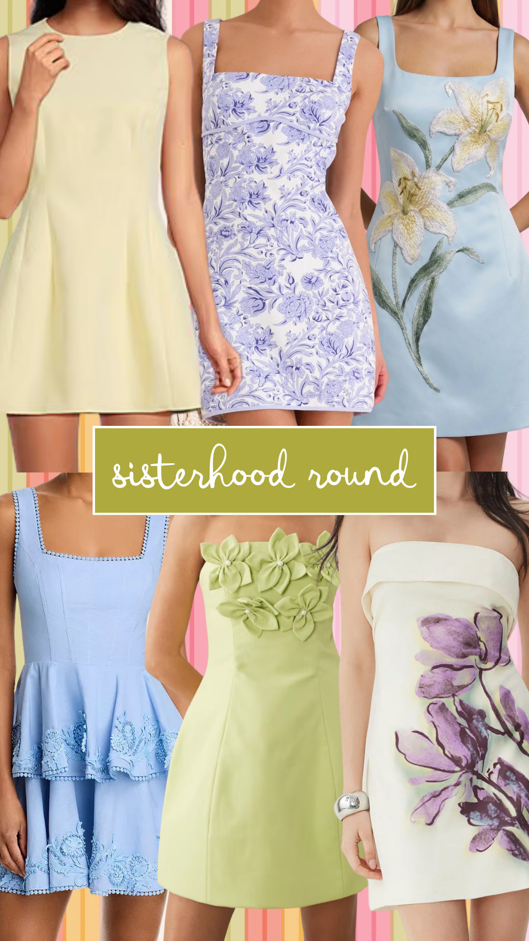 Sisterhood dress ideas for sorority rush!!

#LTKootd
