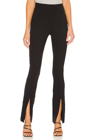 Commando Neoprene Split Front Pant in Black from Revolve.com | Revolve Clothing (Global)