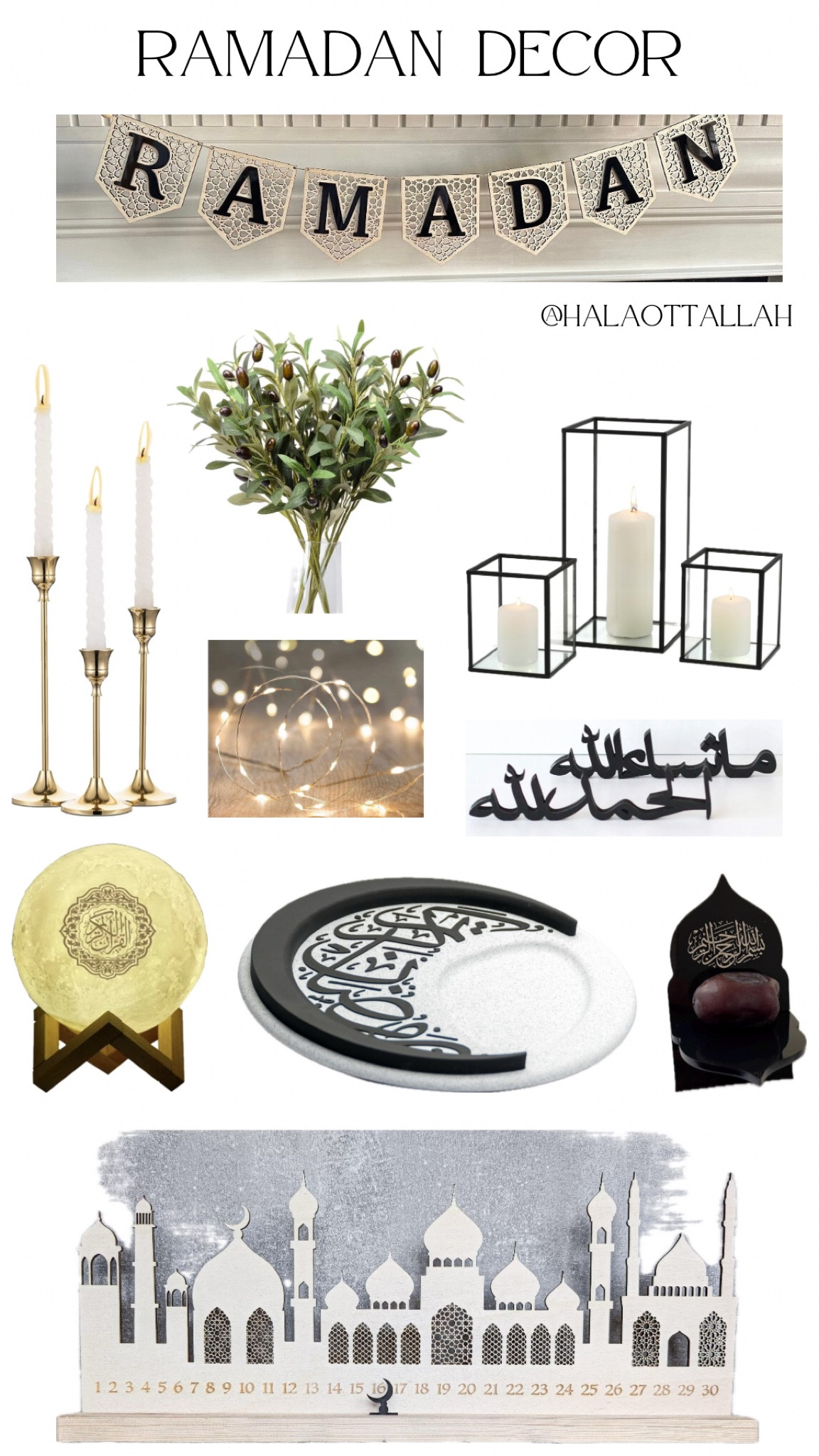 Ramadan decor 🌙

#LTKHome #LTKFindsUnder50 #LTKMostLoved