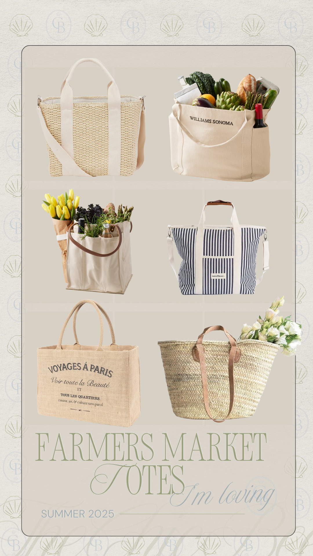 farmers market bags I'm loving. straw bags and canvas tote bags with organizers are my go to for farmers markets and Weekend errands 

 

#LTKSeasonal #LTKFindsUnder50 #LTKFamily