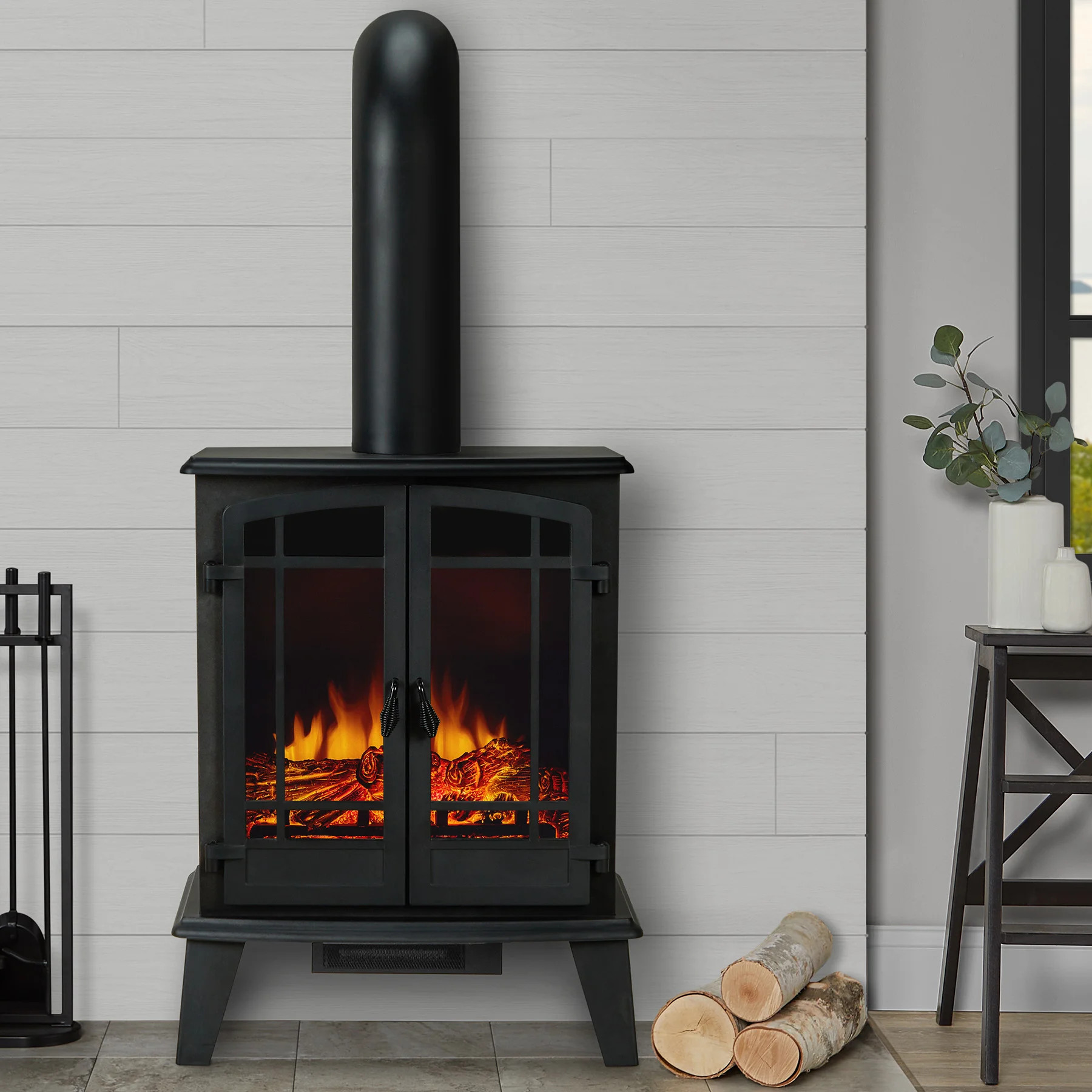 Foster 25" Electric Fireplace by Real Flame | Wayfair North America
