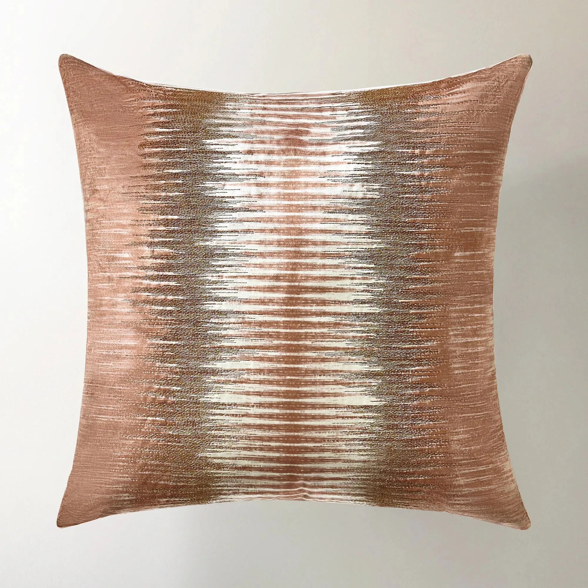 Zaid Embroidered Pillow 22" - Mocha Mousse | Z Gallerie