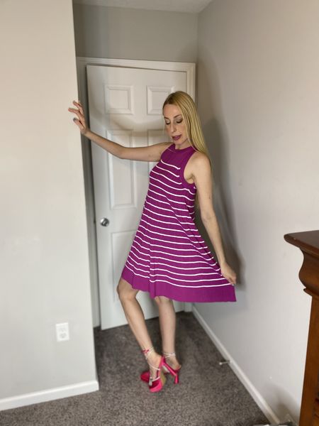 New dress for spring!! It is so comfortable and cute. 
Wearing a size small 


#LTKshoecrush #LTKfindsunder50 #LTKstyletip
