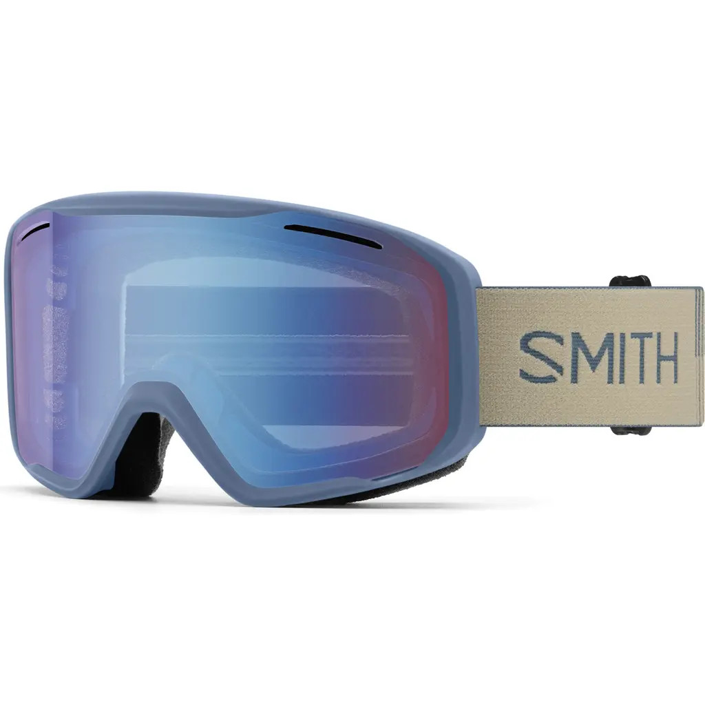 Smith Blazer Snow Goggles in Granite Blue /Blue Sensor at Nordstrom, Size Medium | Nordstrom