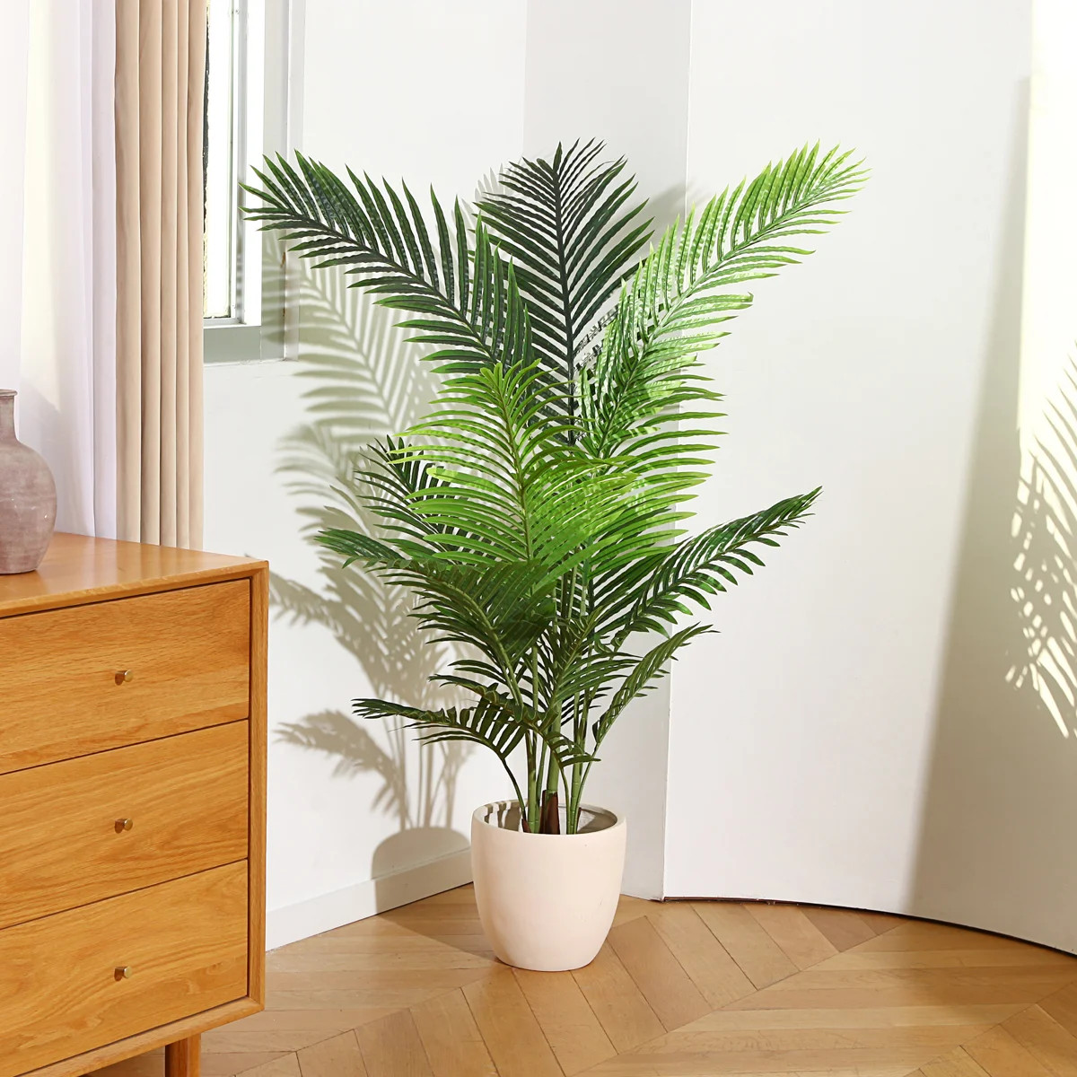 Adcock Artificial Areca Palm Tree in Pot | Wayfair North America