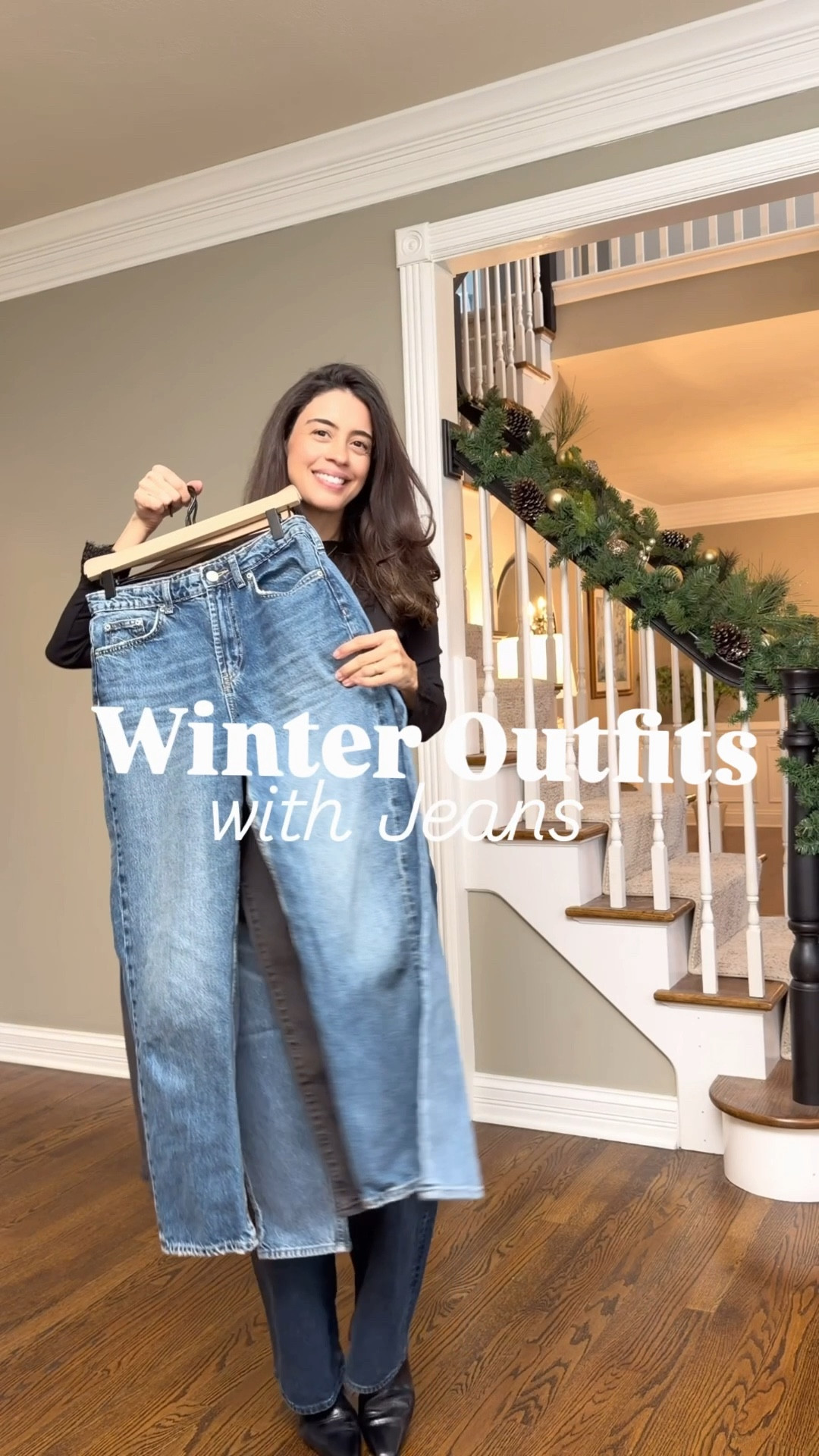 Winter Denim Outfit Ideas ❄️ Neutral, elevated basics you can mix and match all season. (The blue jeans are from Zara but sold out so I linked similar options.) 
#LTKSeasonal#LTKSaleAlert#LTKFindsUnder100