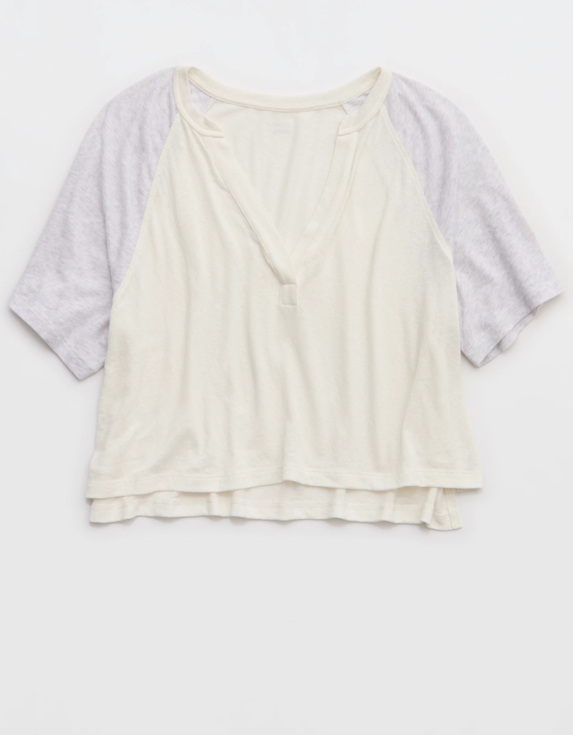 OFFLINE By Aerie Bouncy Cotton Colorblock T-Shirt | Aerie