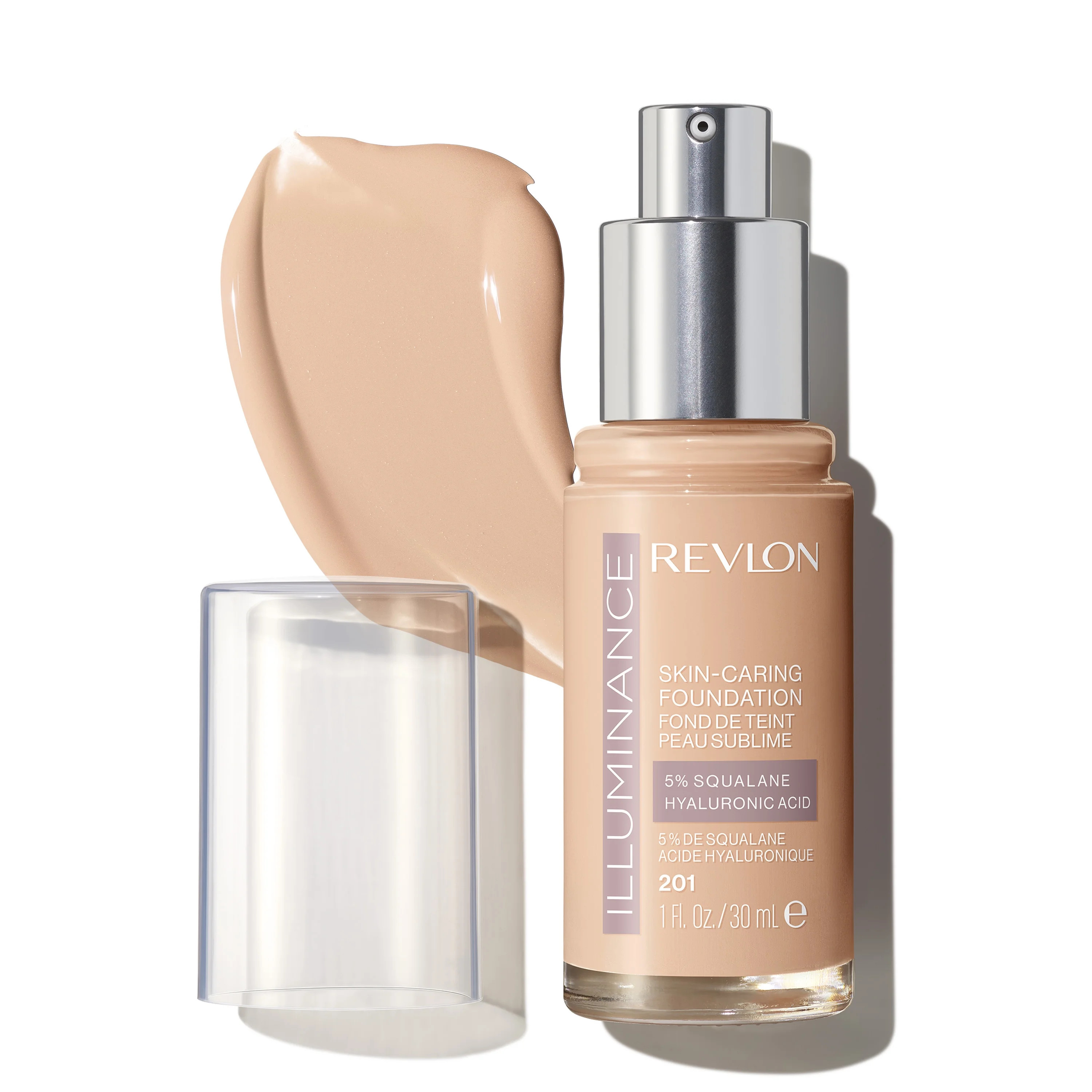Revlon Illuminance Skin-Caring Liquid Foundation, Hyaluronic Acid, Hydrating and Nourishing Formu... | Walmart (US)