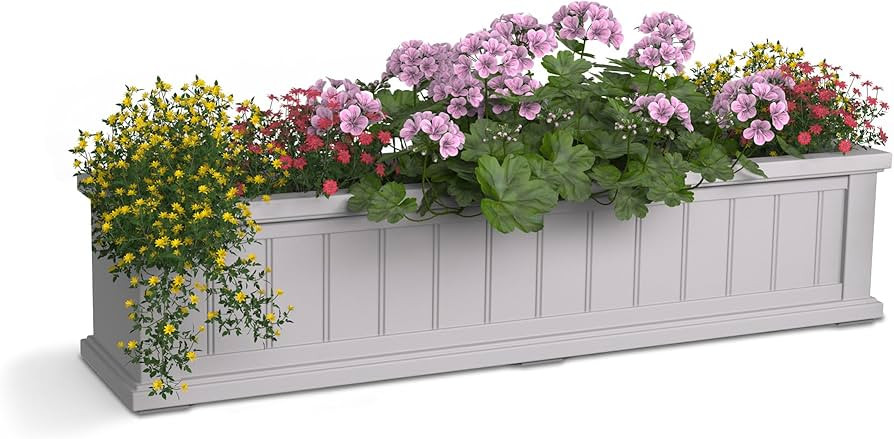 Cape Cod 4FT Window Box - White | Amazon (CA)