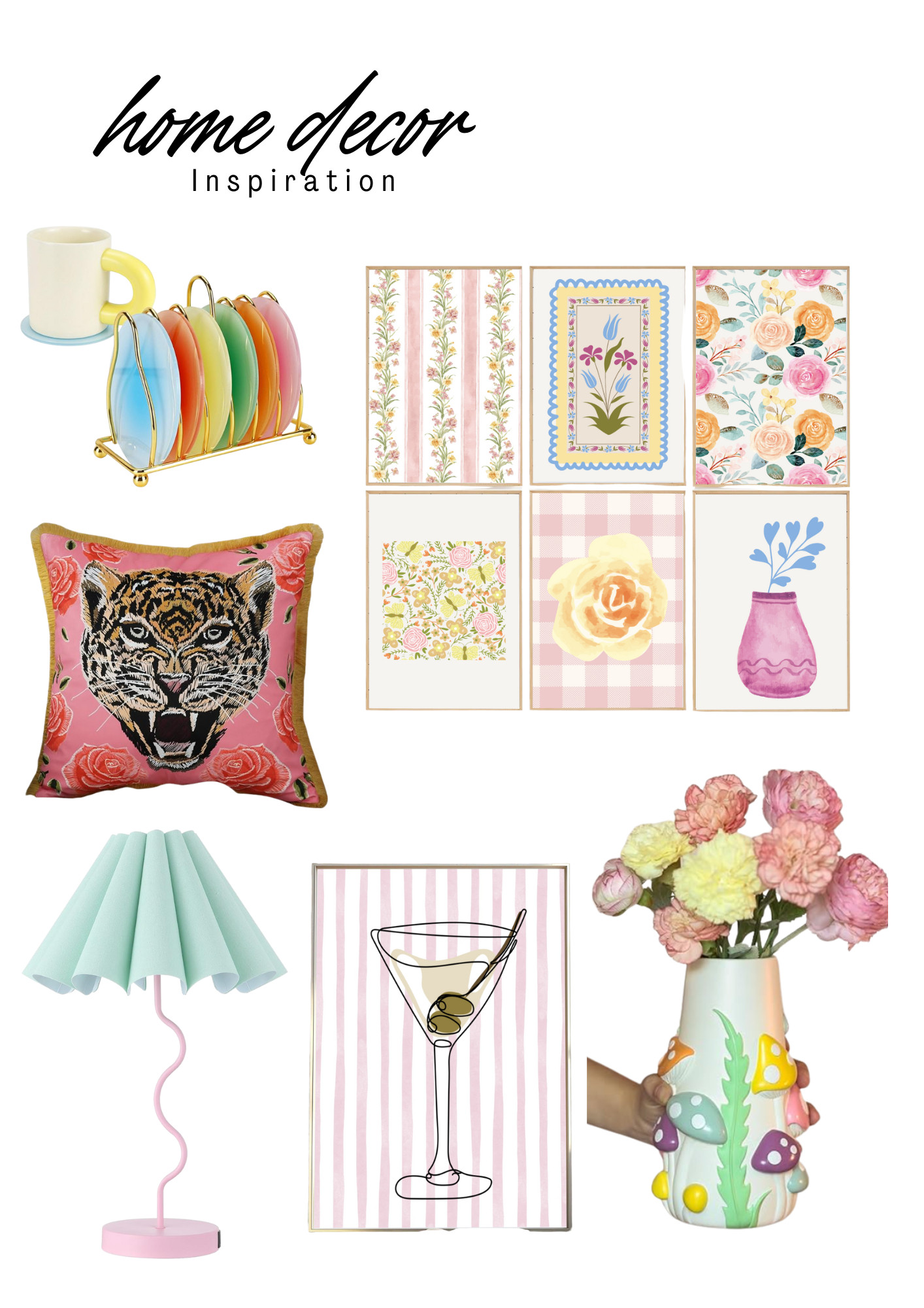 💖✨ **Add a pop of color to your space** with these **funky, cute pink and colorful home decor** pieces! 🌈 From bold statement pieces to playful accents, these items will bring your home to life and make it feel like a vibe. 💫 Whether you're into **retro-inspired decor**, **boho chic**, or just love bright hues, these pieces are perfect for refreshing any room! 🛋️💕

👉 Tap to shop these **fun & vibrant home decor finds** and transform your space into a colorful oasis! 🏡🌸 #HomeDecorGoals #ColorfulLiving #PinkDecor #FunkyHomeDecor #BrightAndBold #ShopMyStyle #LTKHome #InteriorDesignInspo #VibrantHomeDecor #ColorPop
 

 #LTKMostLoved #LTKHome #LTKFindsUnder50
