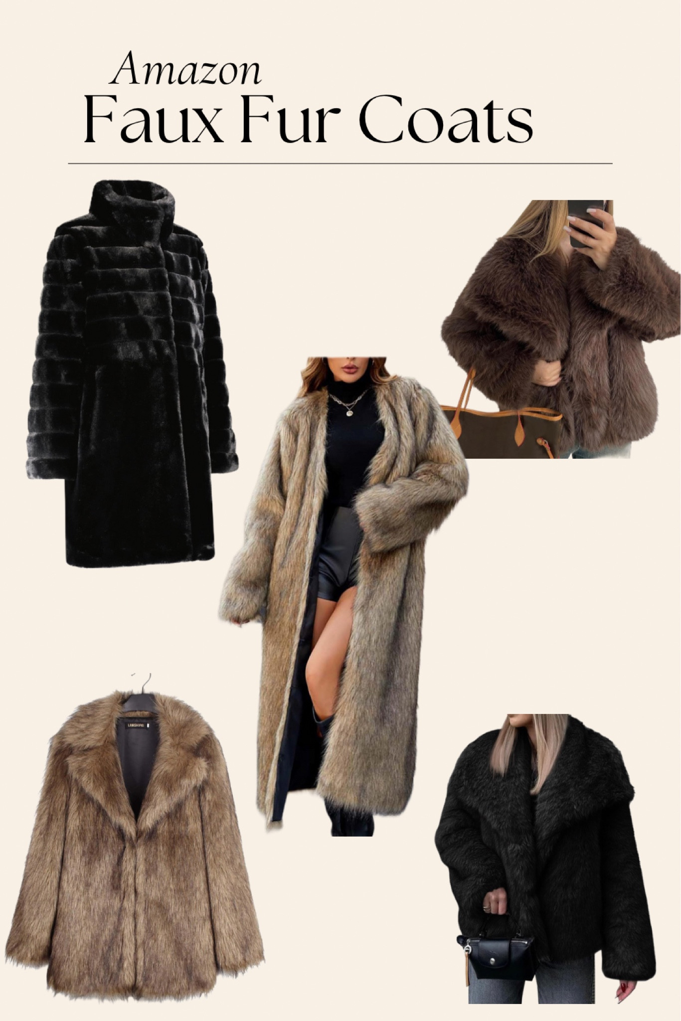 Brown and Black Faux Fur Coats from Amazon

#LTKStyleTip #LTKGiftGuide #LTKSeasonal