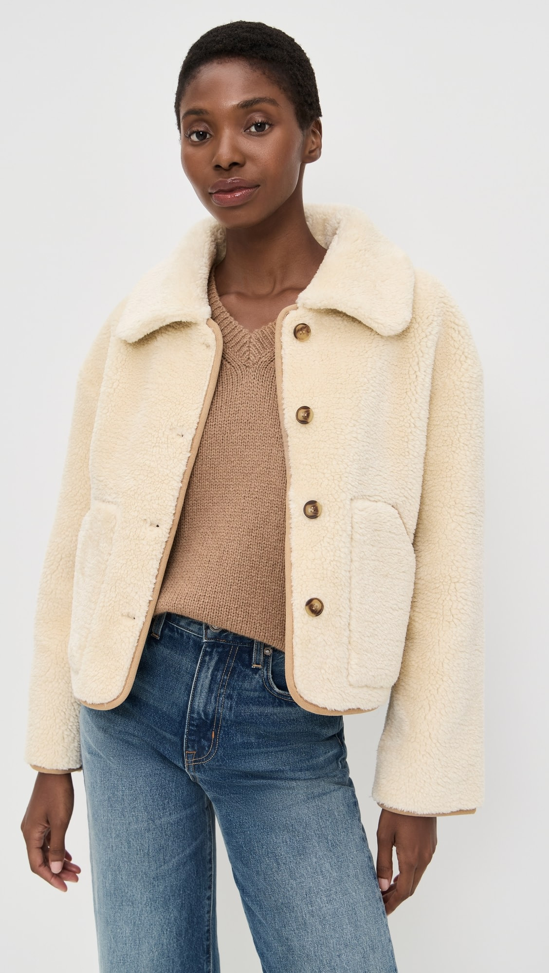Amara Sherpa Jacket | Shopbop