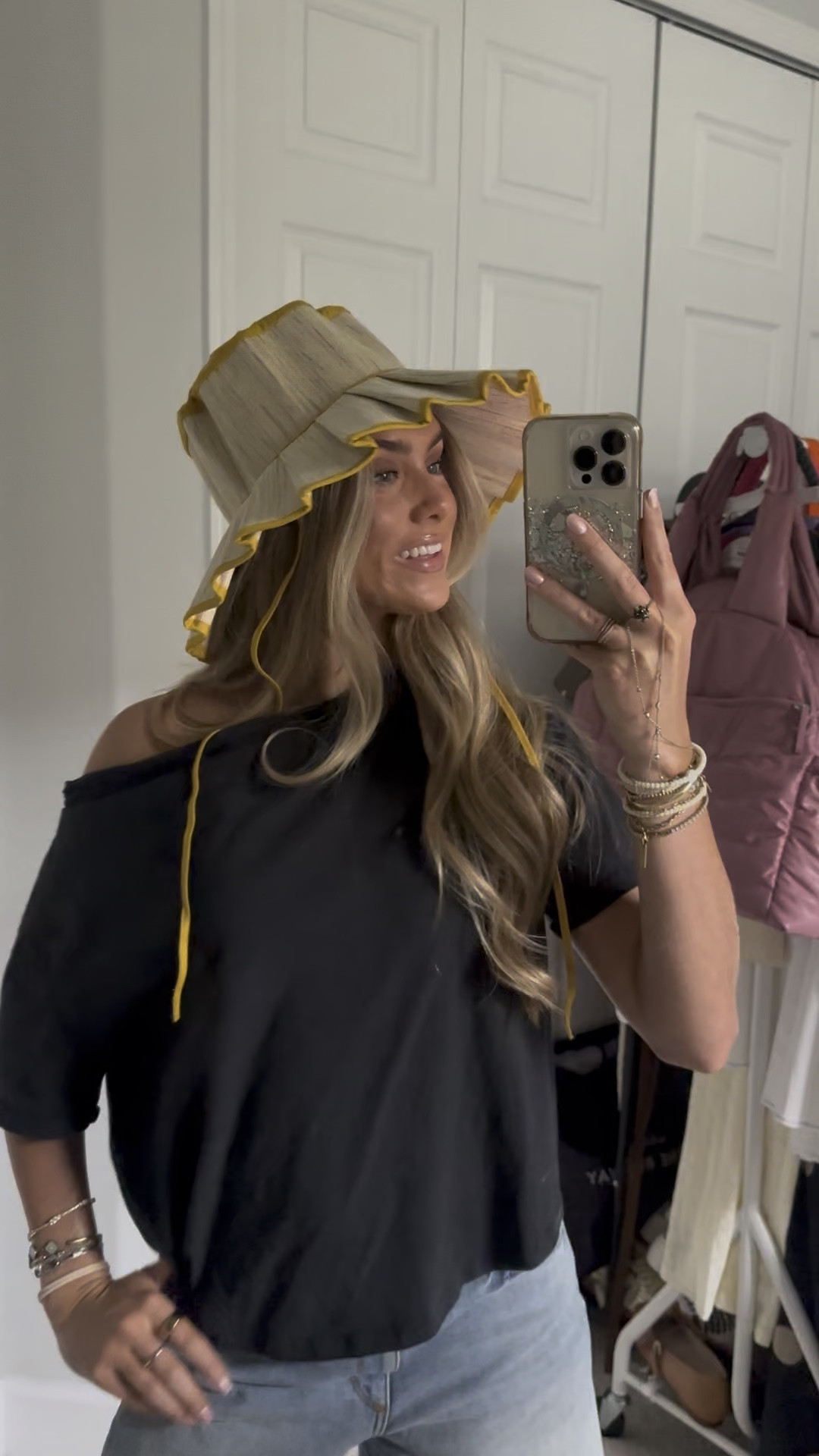 Amazon Women's Wide Brim Straw Sun Hat - Foldable Pleated Beach Hat for Summer, Outdoor, Wedding, Waterproof Sun Protection  

#LTKSwim #LTKSeasonal #LTKFindsUnder100