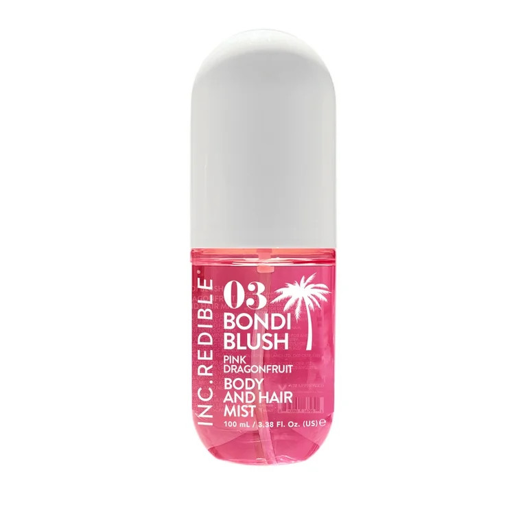 INC.redible Body and Hair Mist, Bondi Blush, 100ml | Walmart (US)
