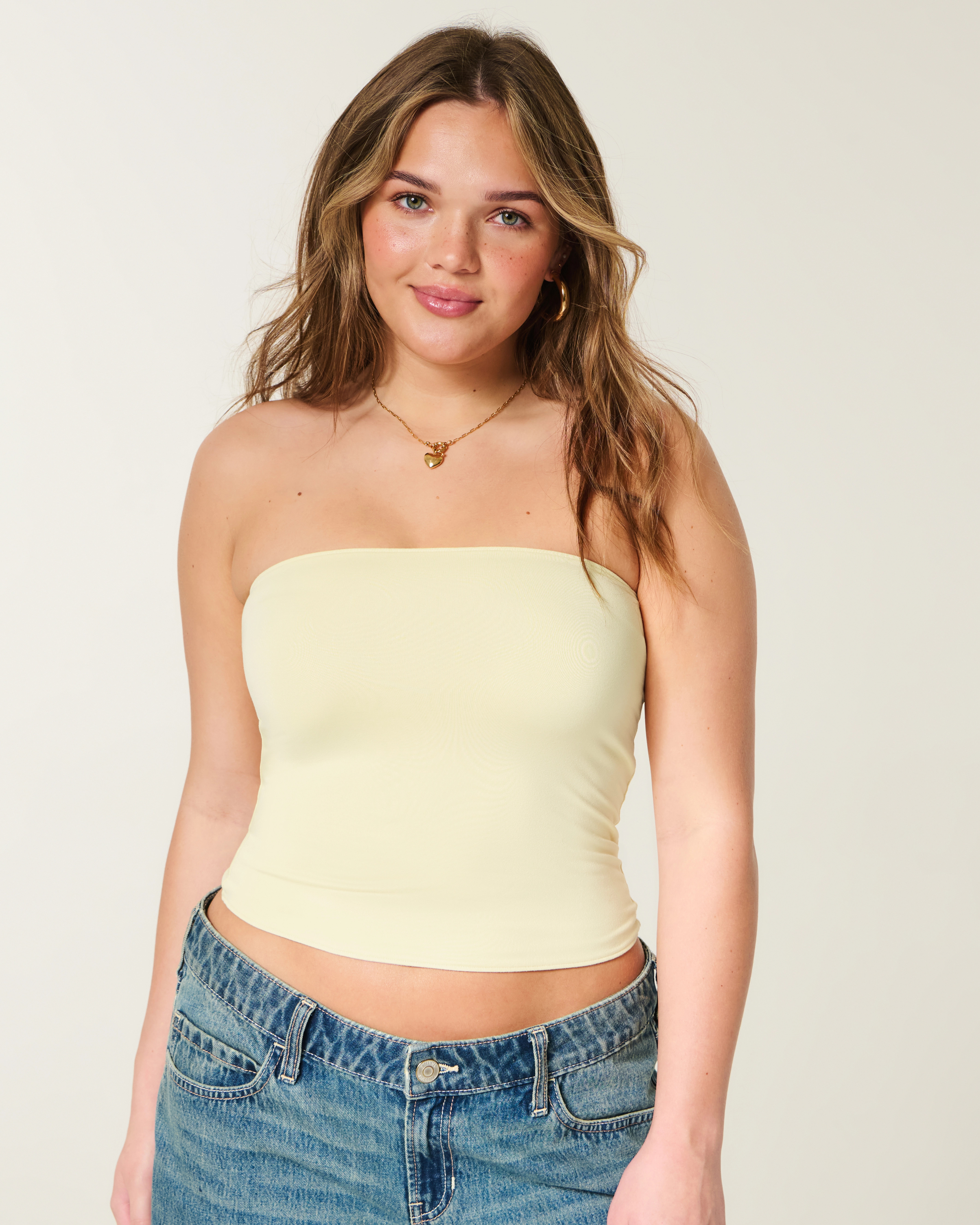 Taylor Seamless Fabric Reversible Tube Top | Hollister (US)