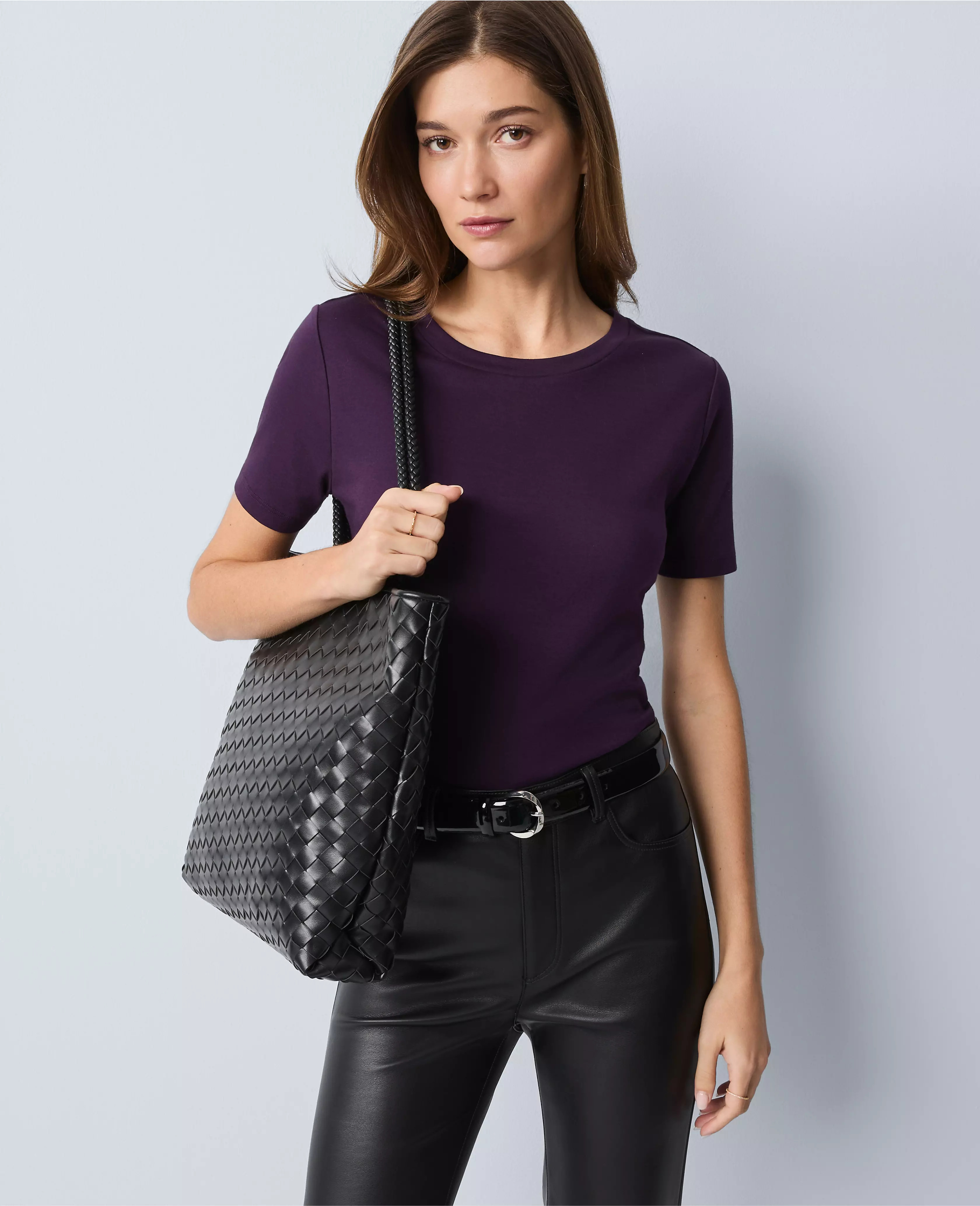 Crew Neck Tee | Ann Taylor