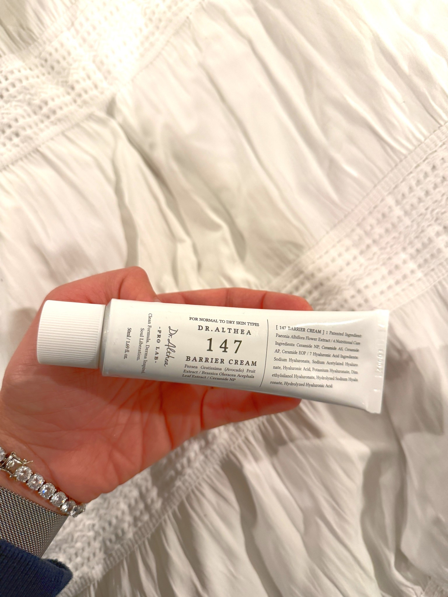 Obsessed is an understatement 🤍 This Dr. Althea 147 Barrier Cream has completely transformed my nighttime skincare routine. After 3 weeks of consistent use, my skin looks hydrated, smooth, calm, and refreshed every morning. If you struggle with dry skin, damaged skin barrier, redness, or sensitivity, this K-beauty barrier cream is a MUST.

Perfect for winter skincare, dry climate skin, over-exfoliated skin, and anyone needing deep moisture + barrier repair. Lightweight but intensely hydrating, non-greasy, and layers beautifully over serums and treatments.

#LTKselfcare #LTKBeauty #LTKFindsUnder50