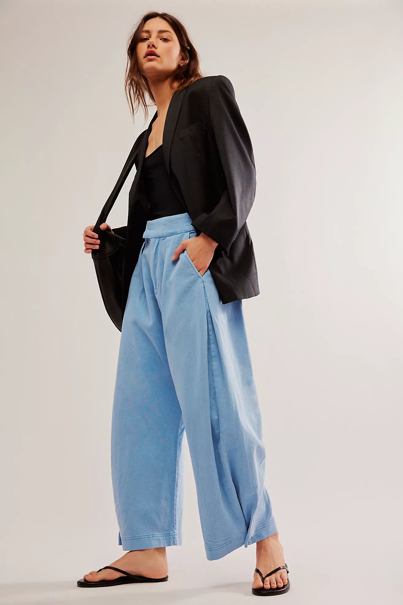 Cool Harbor Wide-Leg Pants | Free People (Global - UK&FR Excluded)