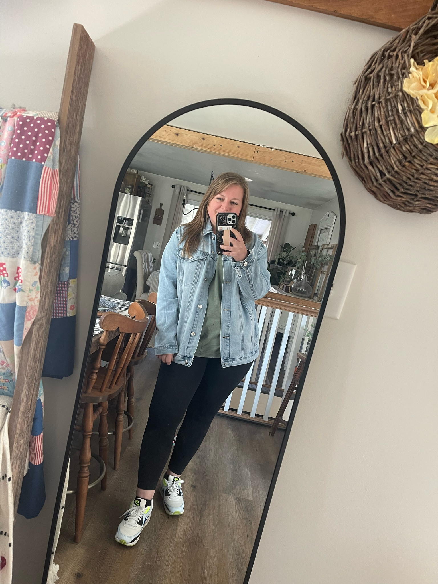 I found the perfect oversized, distressed, comfy Jean jacket at Walmart this morning. It’s not a stiff material. It’s so cozy! 

#LTKstyletip #LTKfindsunder50