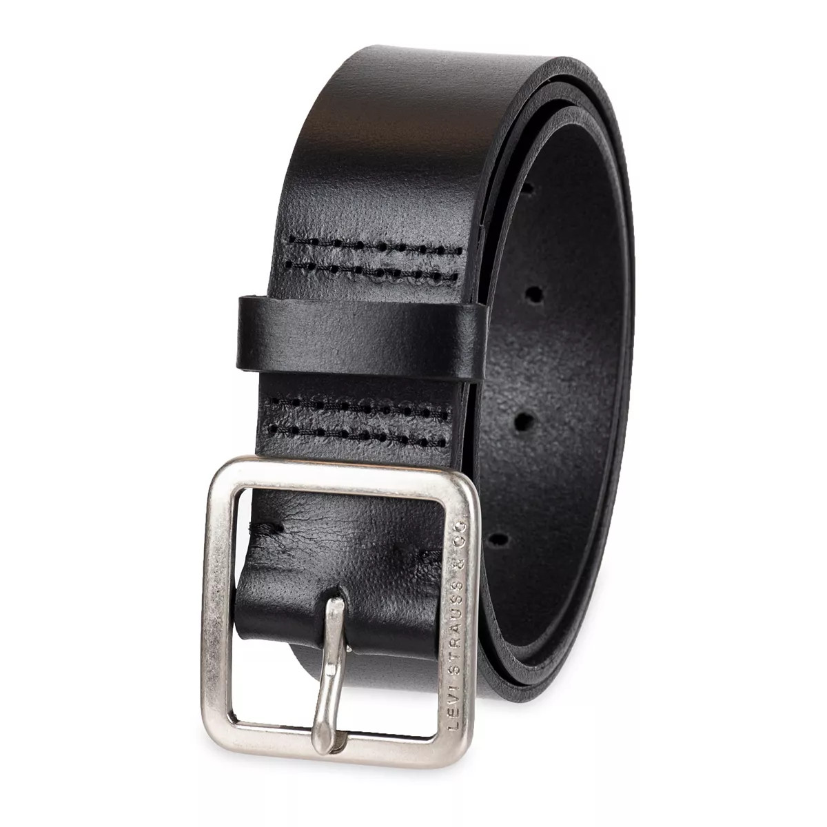 Women's & Plus Levi's® Square Center Bar Buckle Leather Belt | Kohl's