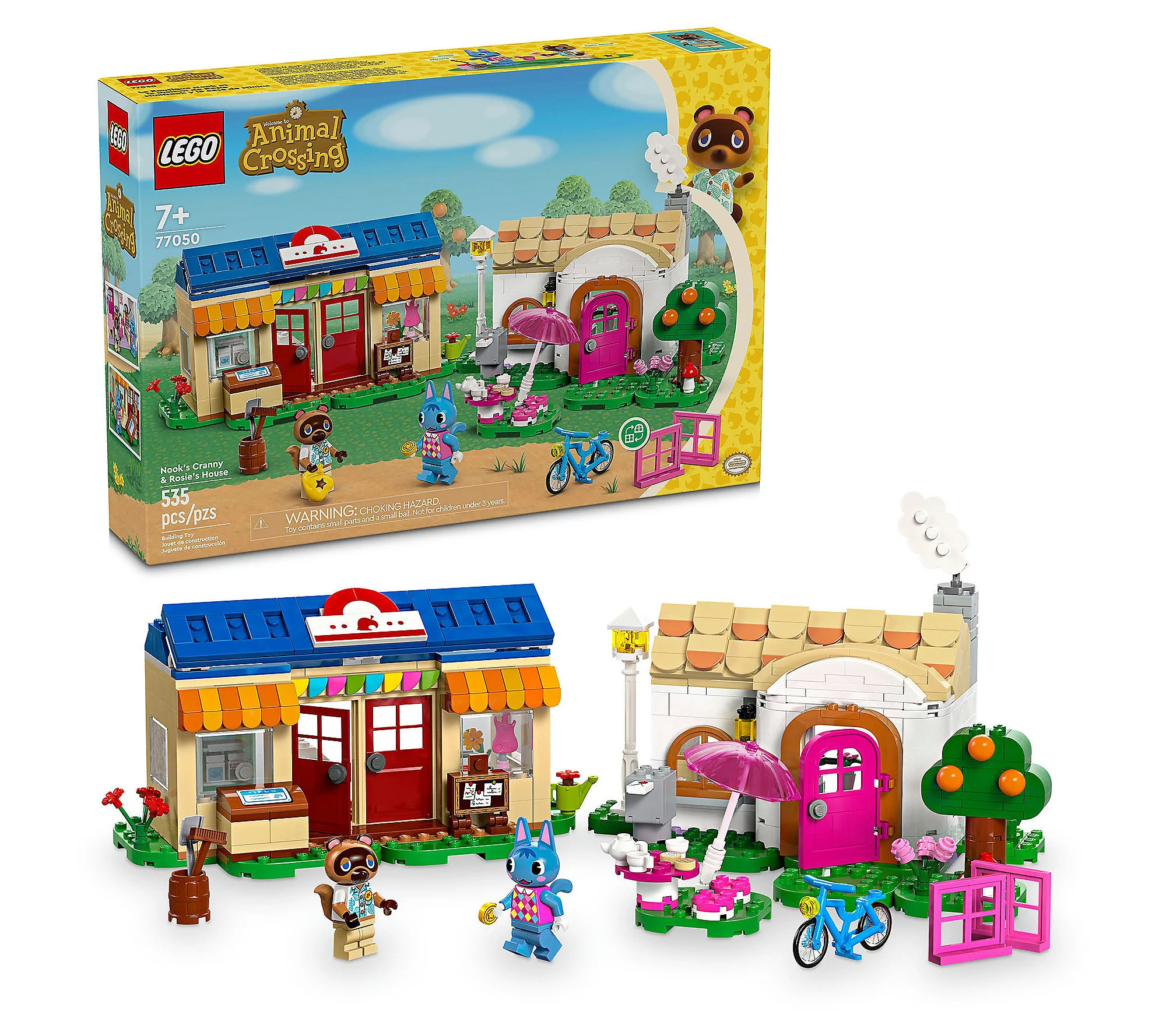 LEGO Animal Crossing Nook's Cranny & Rosies Hou se 77050 | QVC