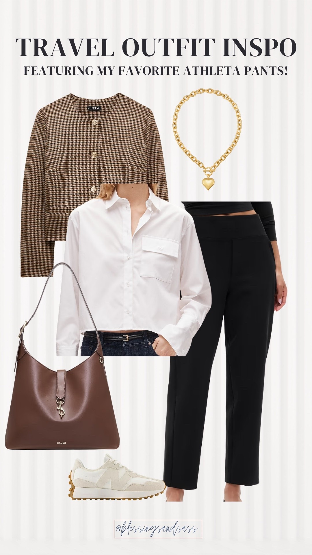 My favorite Athleta pants dressed up for a day of sightseeing! They’re comfortable for walking but still look polished with a classic jacket and button-down.🤎

Athleta pants, travel outfit idea, fall style, comfortable travel pants, women’s fashion, European vacation outfit

#LTKSeasonal #LTKTravel #LTKWorkwear