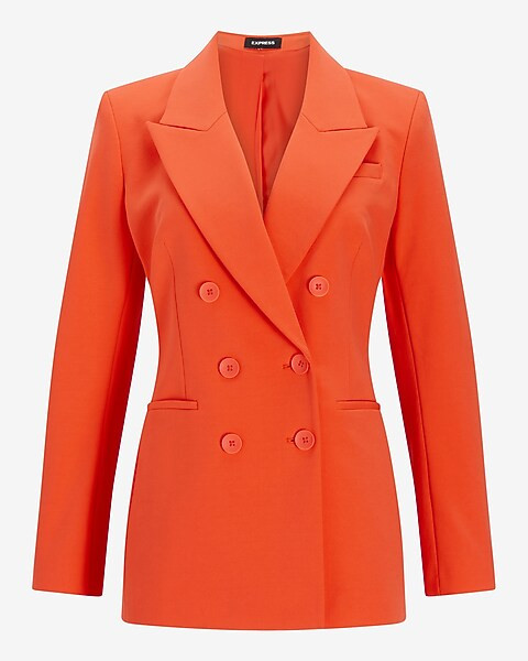 Conscious Edit Double Breasted Blazer | Express