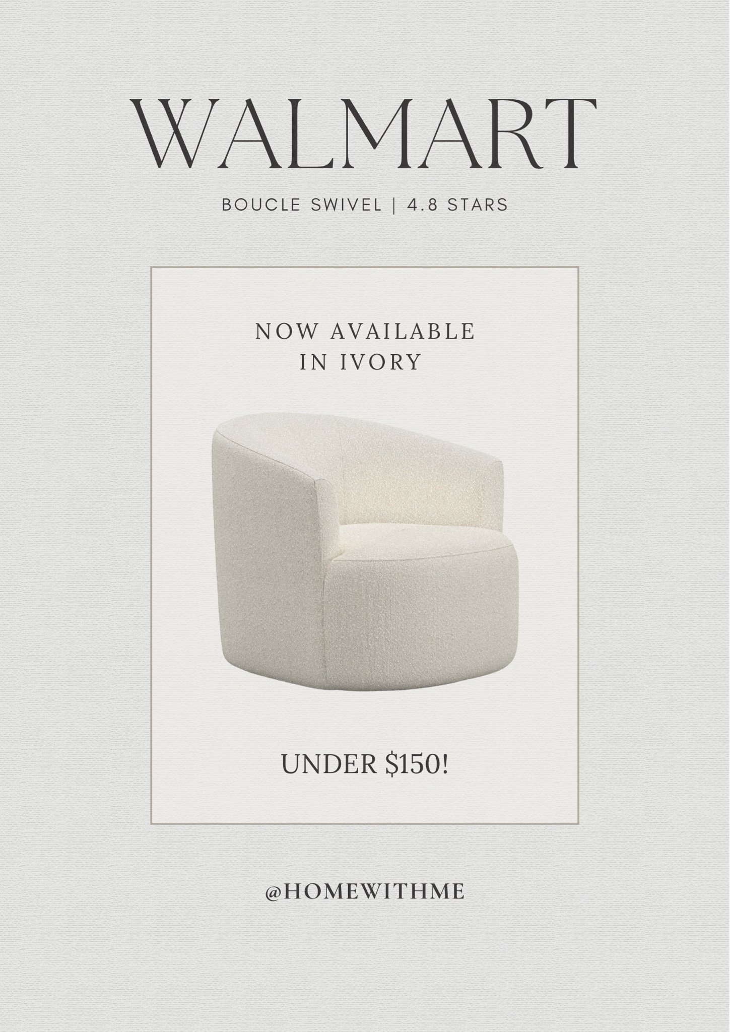 New color available! Super affordable swivel chair! 

#LTKHome