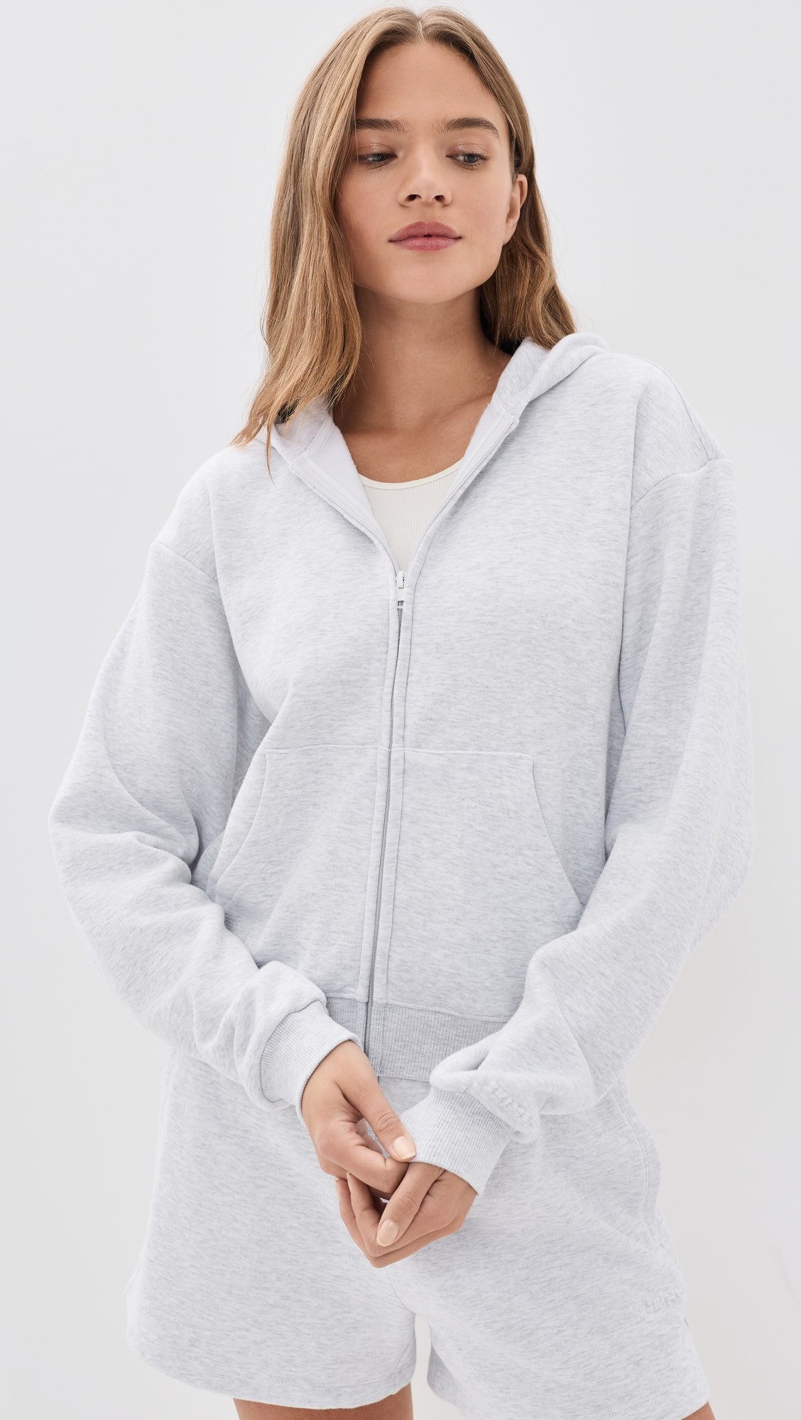 SKIMS Classic Zip Up Hoodie | Shopbop | Shopbop