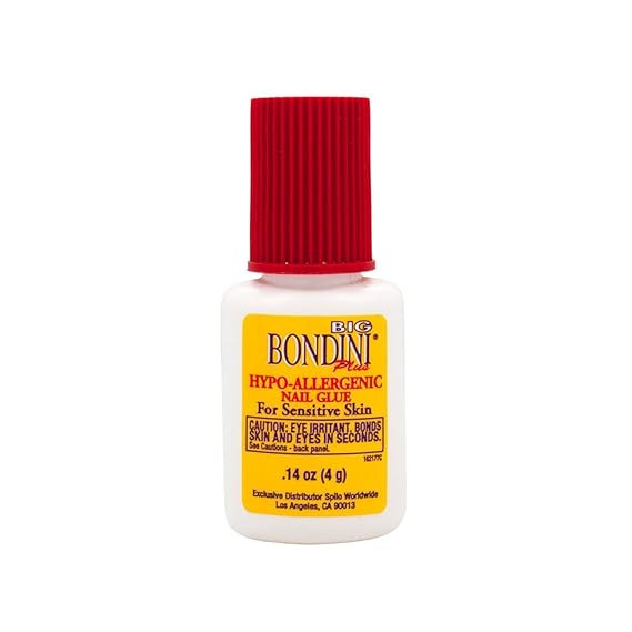 Big Bondini Hypo-Allergenic Nail Glue .14oz | Amazon (US)