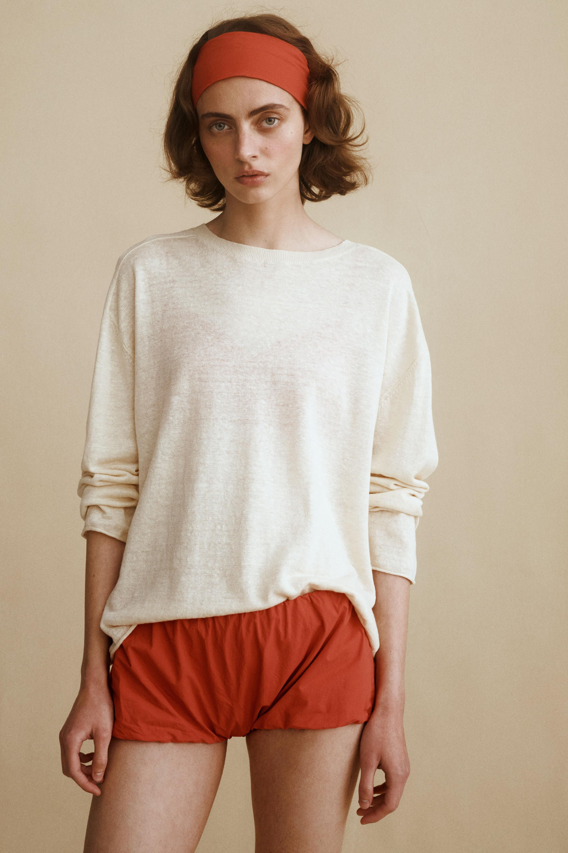 100% LINEN KNIT JUMPER CREATED BY CARAMEL LONDON X ZARA | Zara UK