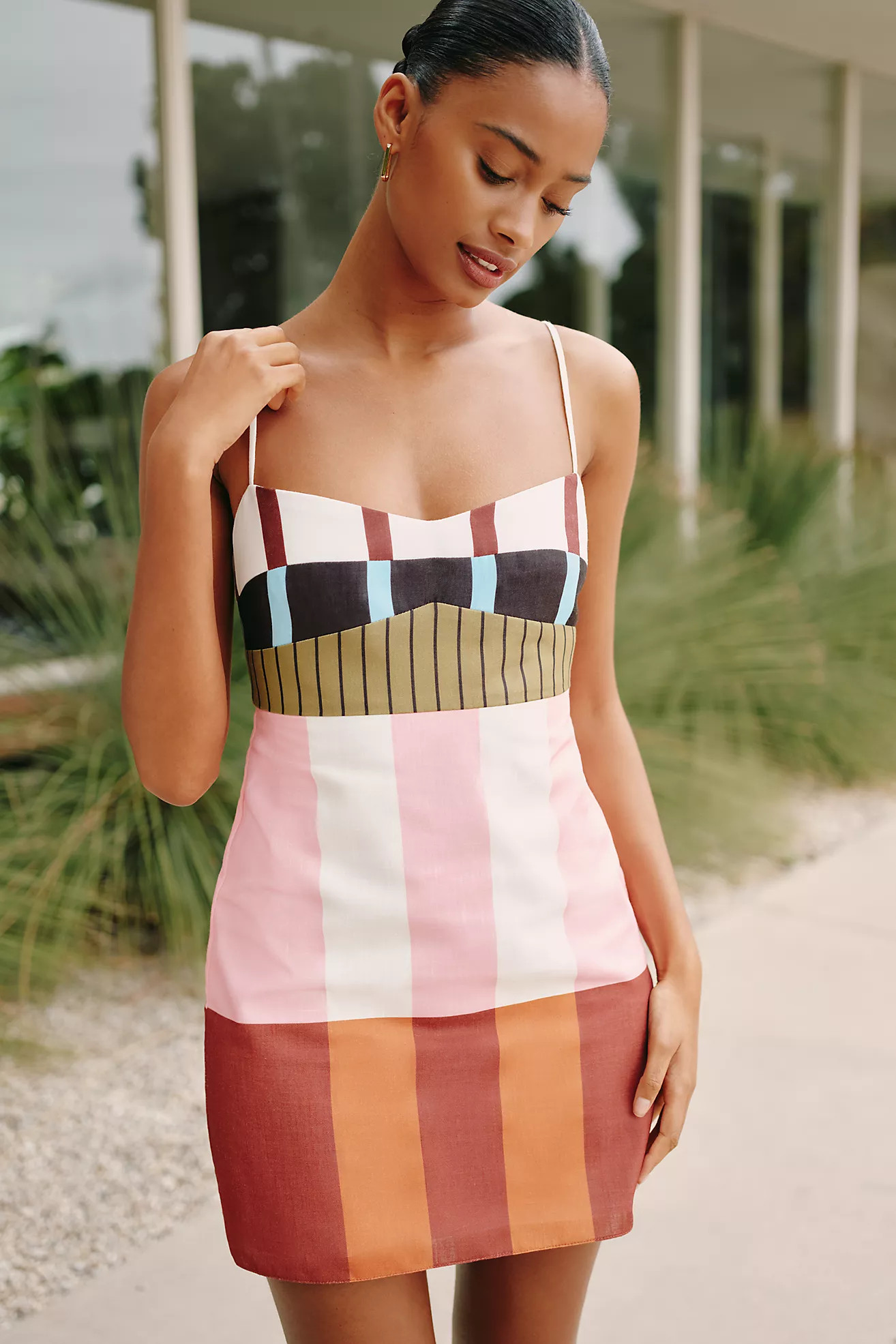 Cala de la Cruz x Anthropologie Lucca Mini Dress | Anthropologie (US)