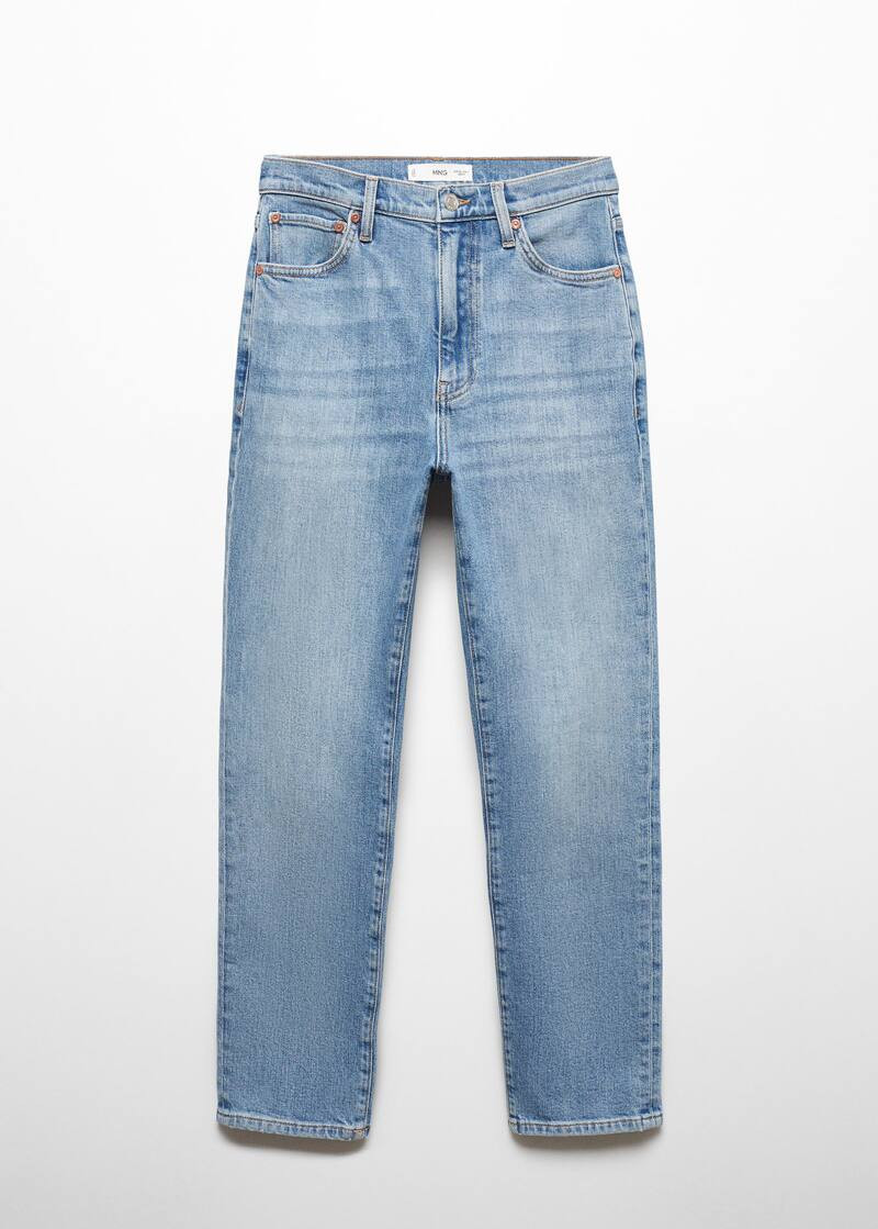 Jean slim crop -  Femme | Mango France | MANGO (FR)
