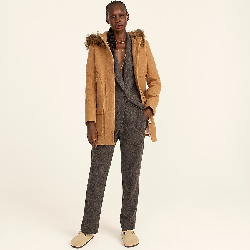 Chateau parka in Italian stadium-cloth wool | J. Crew US