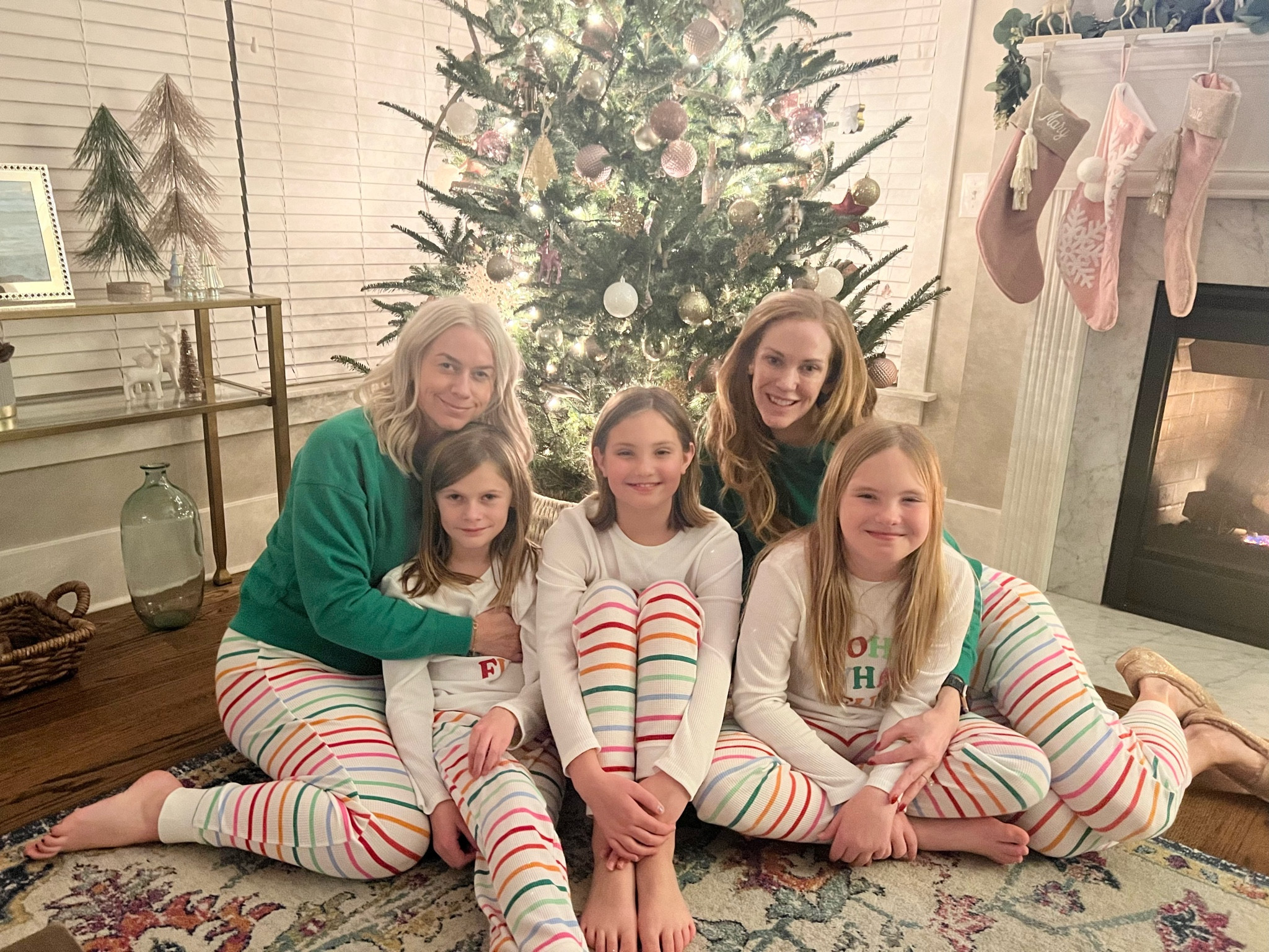 A weekend with my best friend and her daughter absolutely calls for matching pjs! These cute and comfy sets from Target make me smile. The moms are wearing the Kinda Naughty Kinda Nice sweatshirts 😉 I’m wearing a small.

#LTKkids #LTKHoliday #LTKfamily