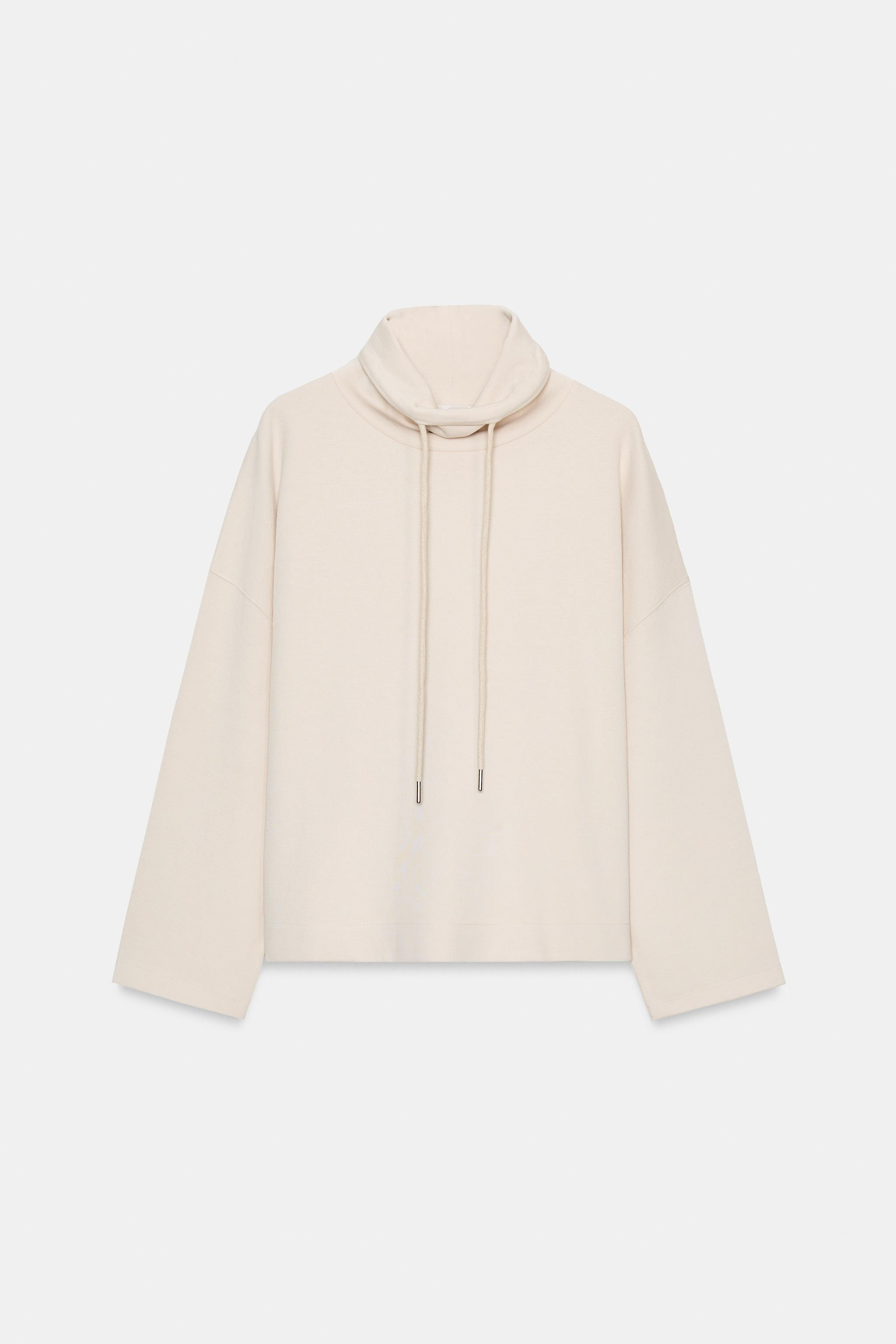 WASHED-EFFECT INTERLOCK SWEATSHIRT | Zara UK