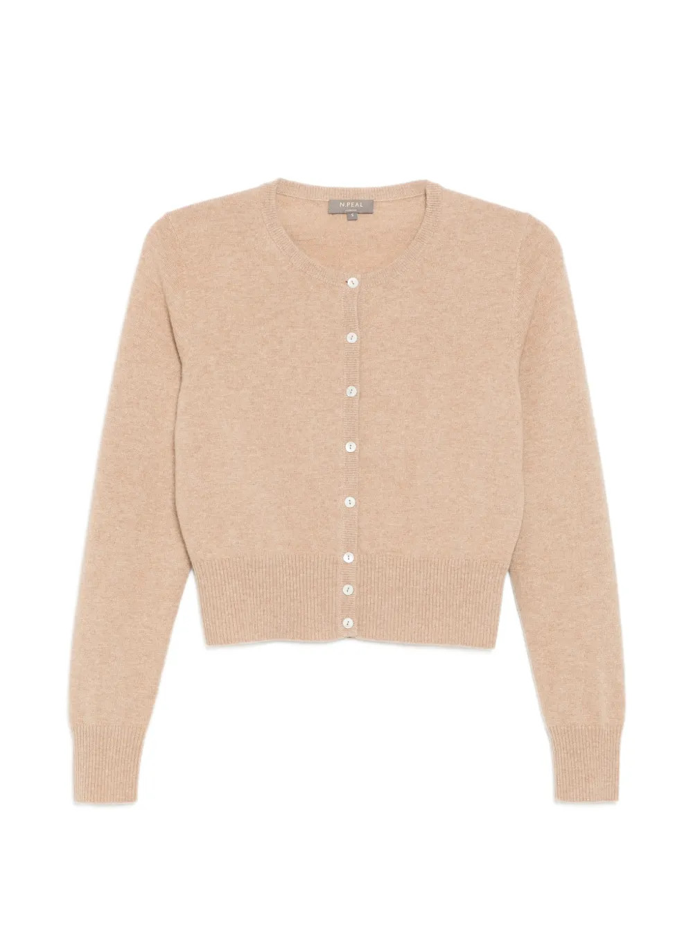N.Peal Cropped Cardigan | Neutrals | FARFETCH UK | Farfetch Global