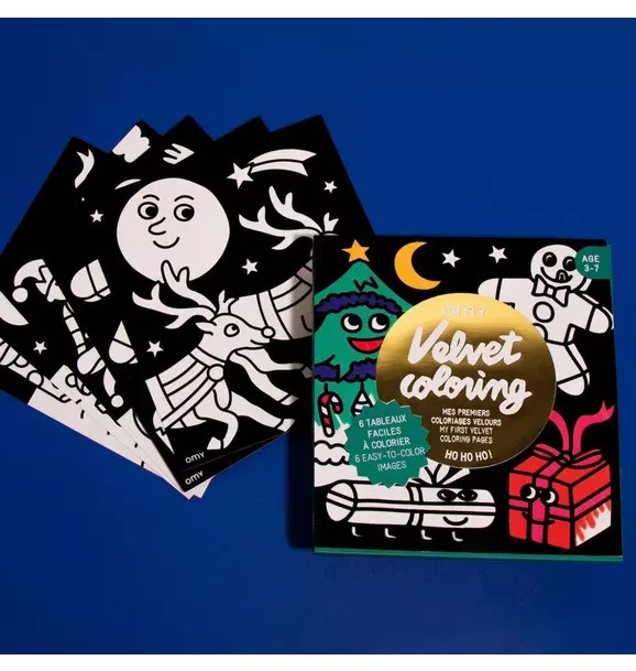 Ho ho ho - Velvet coloring | Janie and Jack