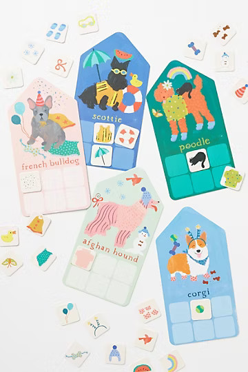 Pup Memory Matching Game | Anthropologie (US)