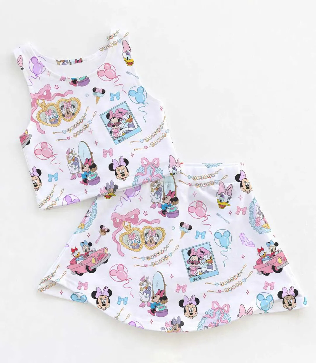 Magical Minnie Daisy Coquette Bow Outfit, Activewear Set, Child Disney Shirt, Athletic Set, Disne... | Etsy (US)