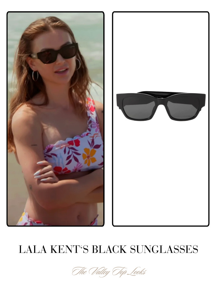 Lala Kent's Black Sunglasses 

 