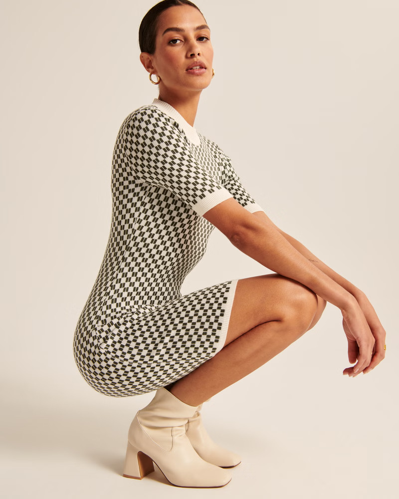 Women's Mockneck Mini Sweater Dress | Women's Dresses & Jumpsuits | Abercrombie.com | Abercrombie & Fitch (US)