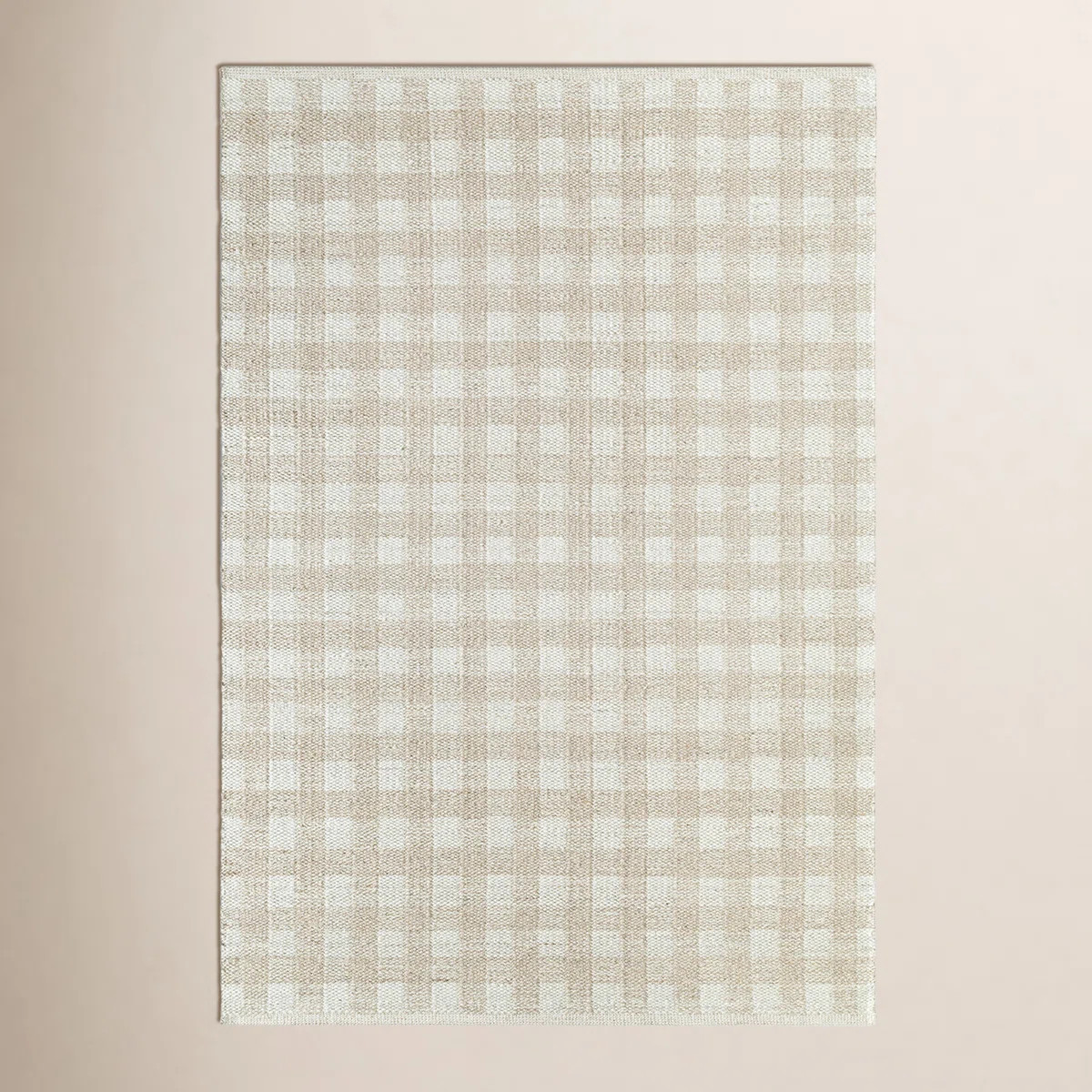 Lavande Plaid Wool Area Rug | Wayfair North America